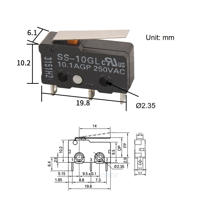 Omron limit switch