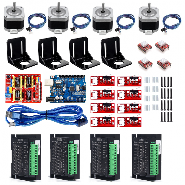 Arduino UNO R3 Kit for CNC 3D Printer – 3D Printer CNC Parts Canada