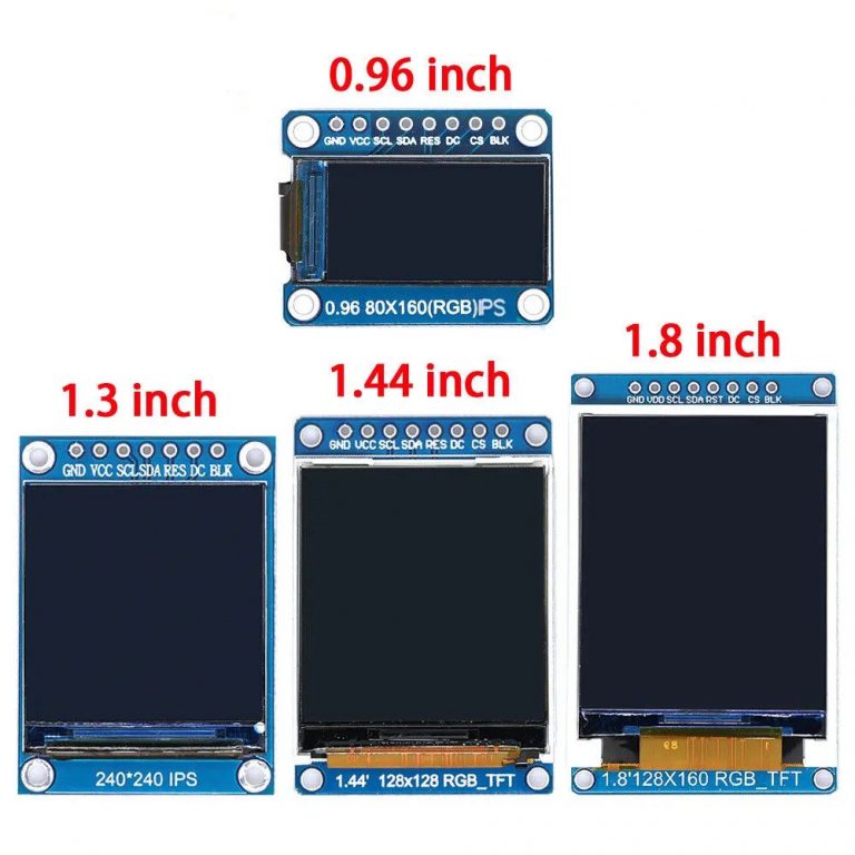 SPI TFT OLED Color Screen ST7735 – 3D Printer CNC Parts Canada